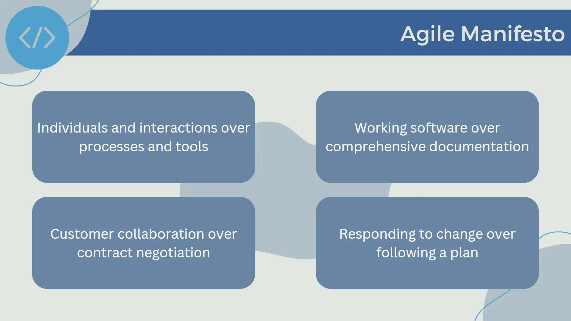 Agile Manifesto